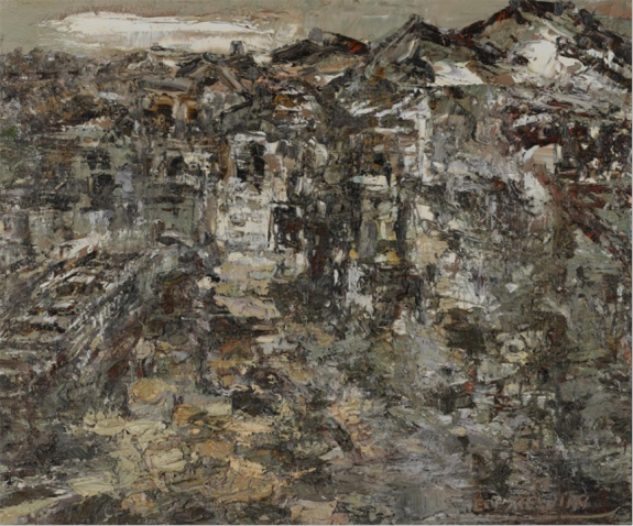 34陈燮君《水乡》  100x90cm 固体油画,  2012年.png